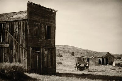 Swazey Hotel, Bodie Ghost Town, California by George Oze canvas print