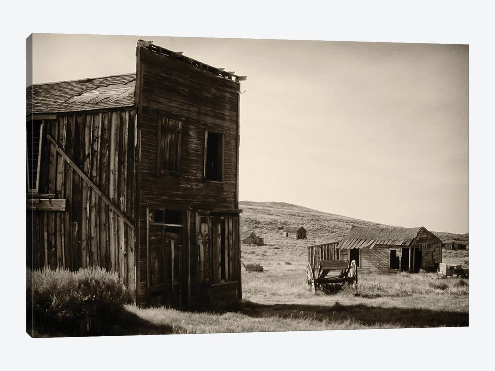 Swazey Hotel, Bodie Ghost Town, California by George Oze 1-piece Canvas Artwork