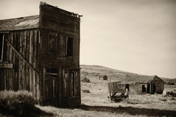 Dereliction: Swazey Hotel, Bodie Ghost Town, California by George Oze