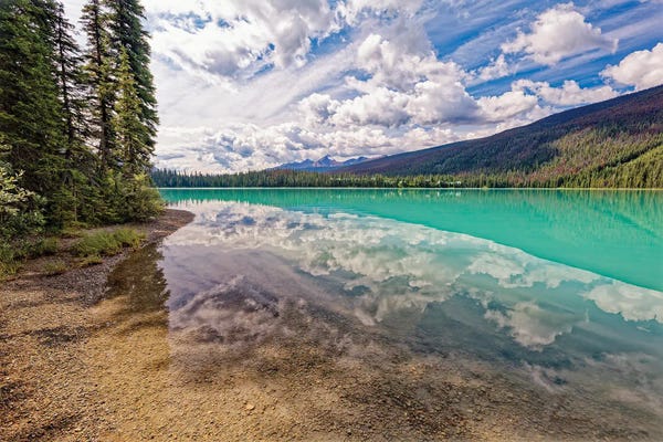 Emerald Lake Tranquil Reflections, British Columbia, Canada