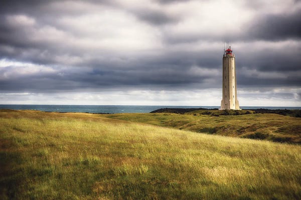 Lighthouses: Malariff Lighthouse On The Snaefellsnes Peninsula, Iceland by George Oze