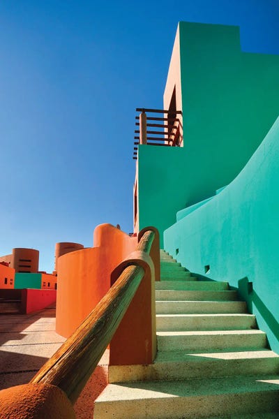 Cabo San Lucas: Colorful Shapes, Cabo San Lucas, Mexico by George Oze