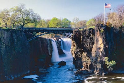 Great Falls of Passaic River, Paterson, New Jersey by George Oze art print