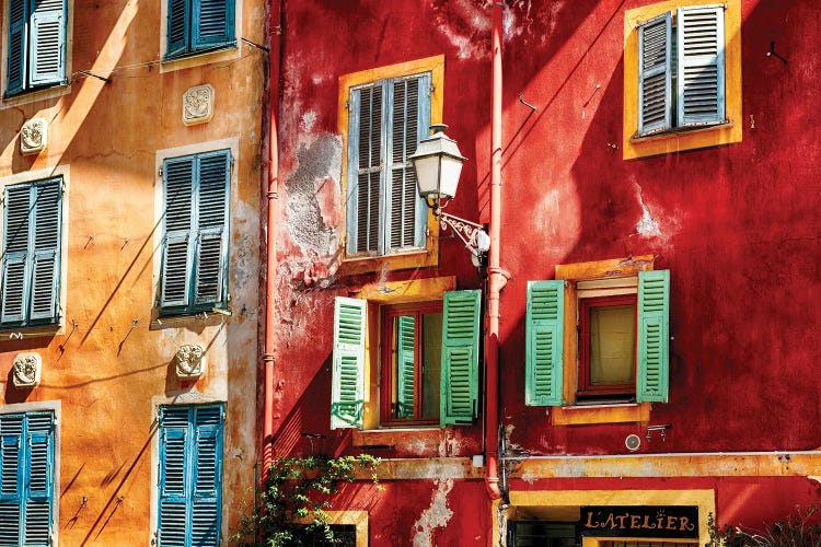 Old Town Nice Charm III by George Oze wall art