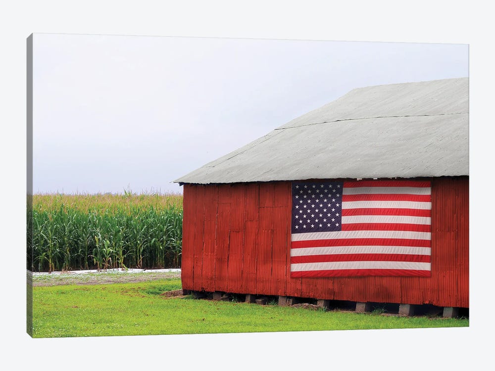 American Barn by Gail Peck 1-piece Canvas Artwork