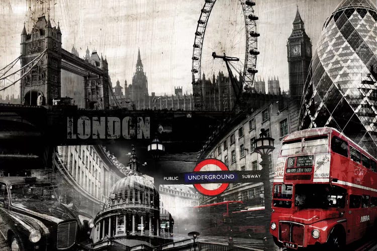 London by GraphINC wall art