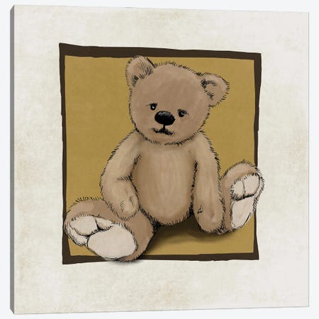 Teddy Bear Canvas Print #GPH94} by GraphINC Canvas Artwork