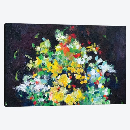 Wish You Flowers VII Canvas Print #GPS2} by Geesien Postema Canvas Artwork