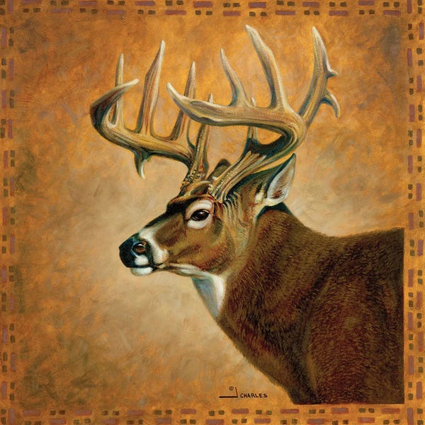 J. Charles: Shadow Beasts Deer Profile by J. Charles