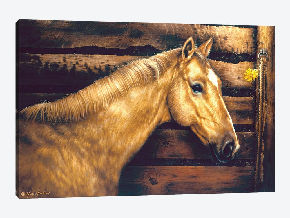 Inside The Stall by Greg Giordano 1-piece Canvas Artwork