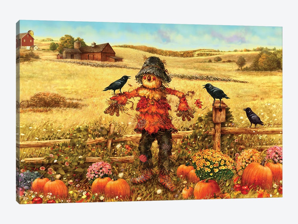 Scarecrow by Greg & Company 1-piece Canvas Art Print