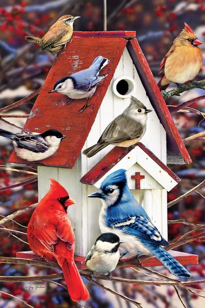 Greg & Company: Church Birdhouse by Greg Giordano