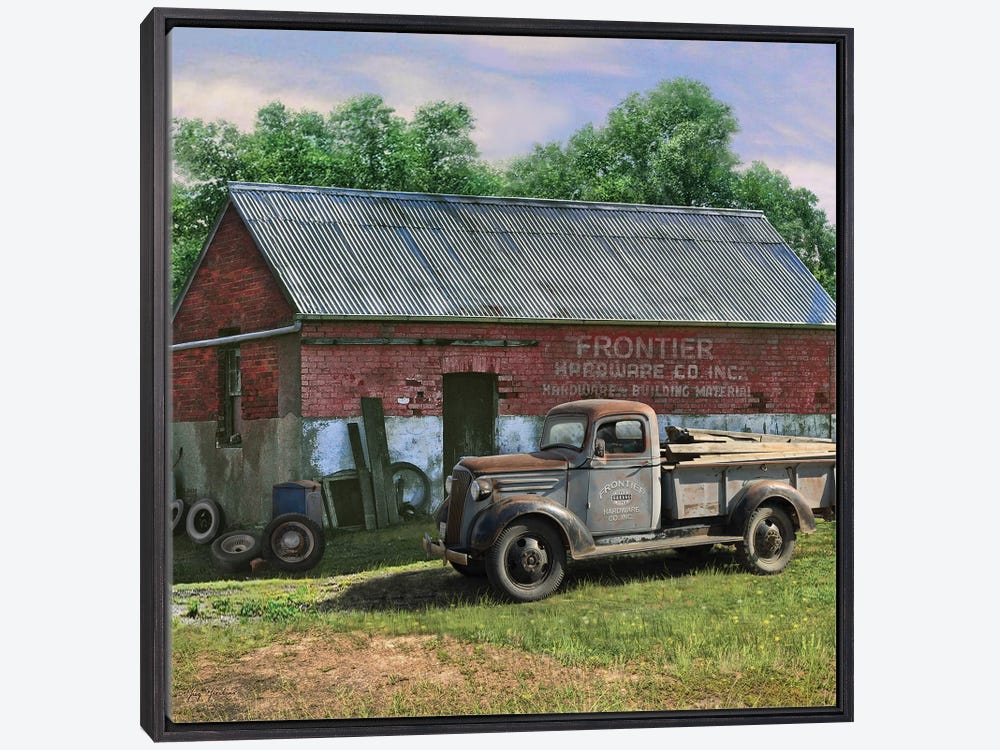 Buy: Vintage Farm Truck Spring Art Farm Greg Giordano