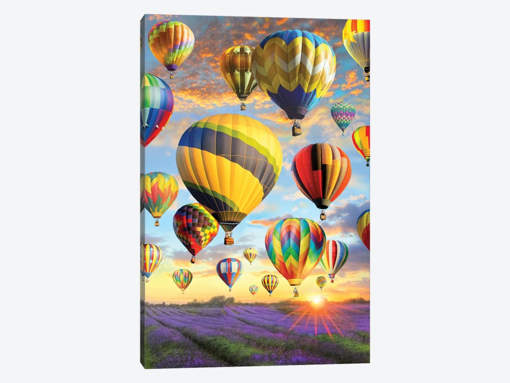 Hot Air Baloons by Greg Giordano 1-piece Art Print