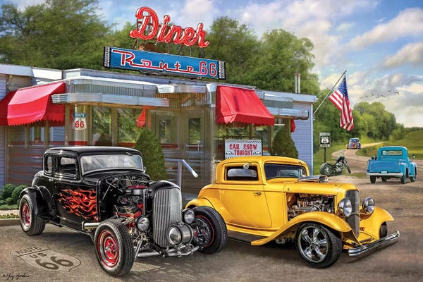 Greg & Company: Nostalgic America Diner by Greg Giordano