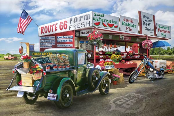 Trucks: Nostalgic America Farmstand by Greg Giordano