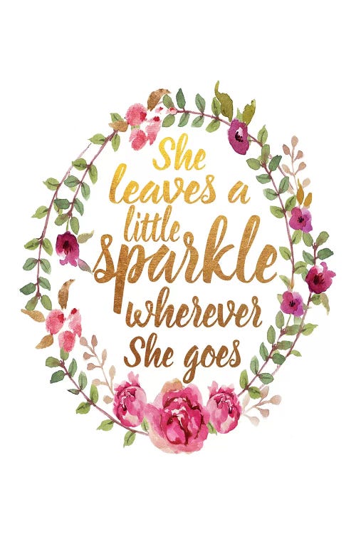 She Leaves Sparkle