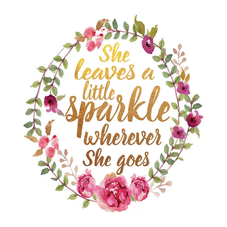 She Leaves Sparkle, Square