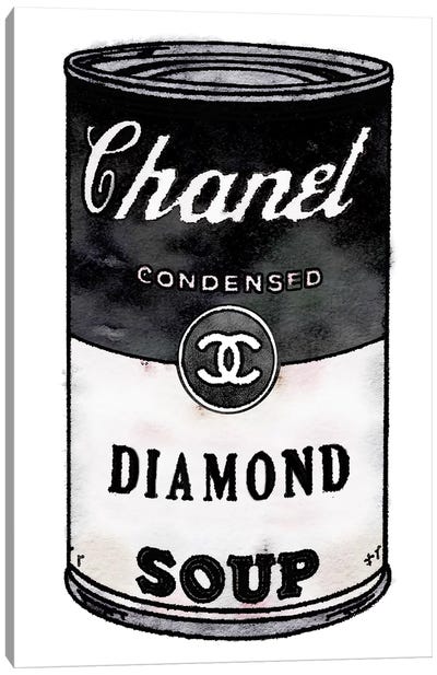 Diamond Soup Canvas Art Print - Chanel Art