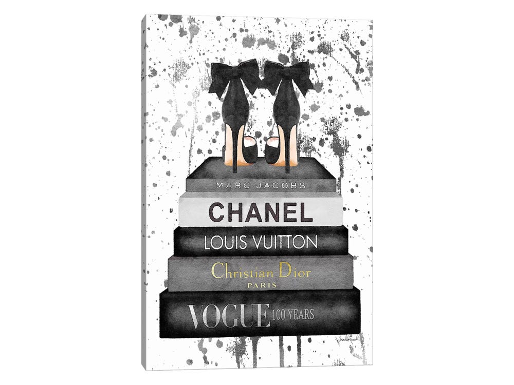 Shoe, Chanel, Gucci, Dior, Louis Vuitton Women's Canva Poster