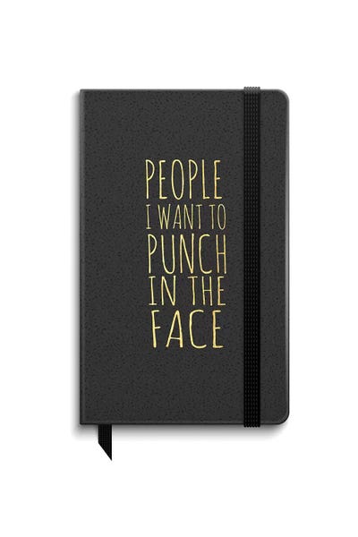 Crude Humor: People To Punch Book by Amanda Greenwood