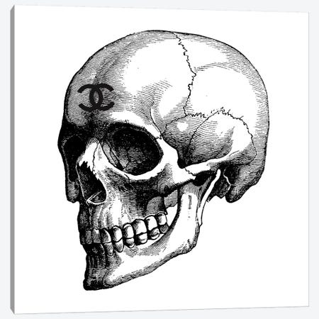 Skull Canvas Print #GRE191} by Amanda Greenwood Art Print