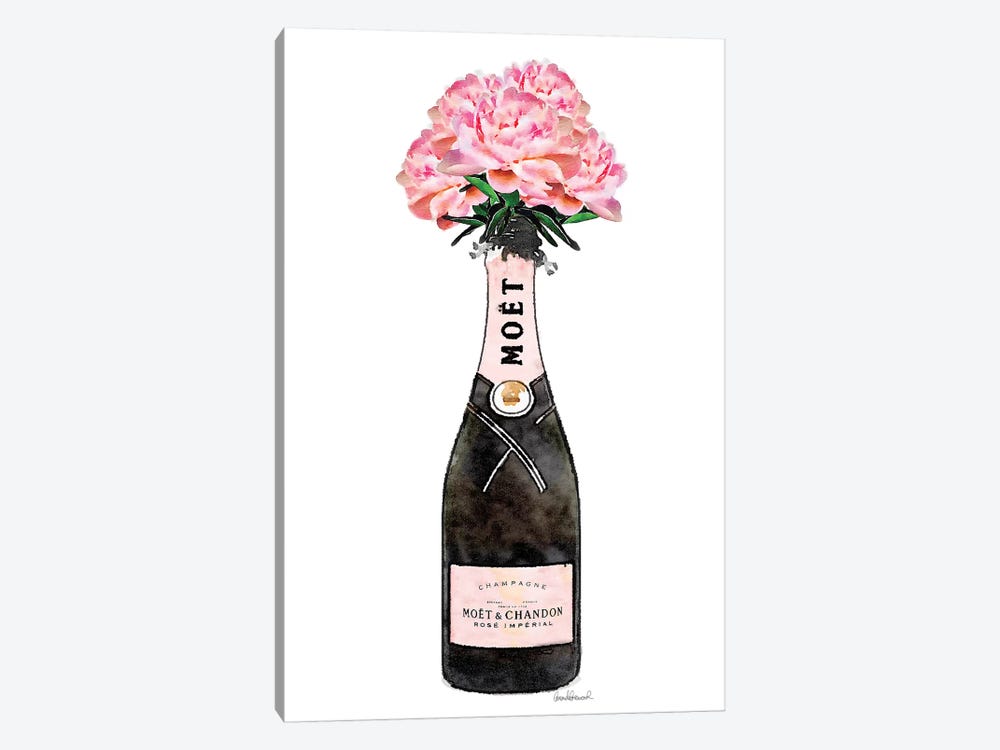 Champagne Pink Peony by Amanda Greenwood 1-piece Art Print