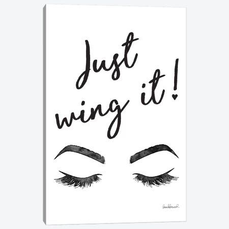 Just Wing It Canvas Print #GRE210} by Amanda Greenwood Canvas Artwork
