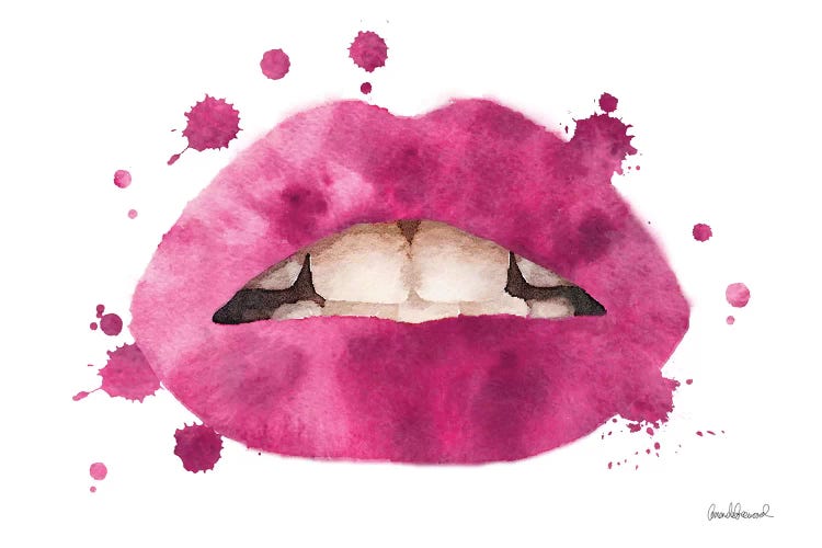 Black glitter lips, Open mouth, lips with teeth, make up, paint dripi Art  Board Print for Sale by AmandaGreenwood