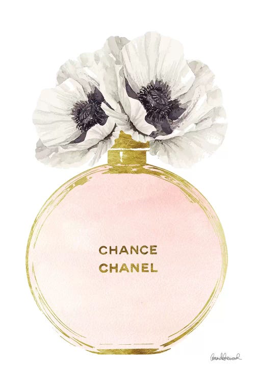 Perfume Round Solid In Gold, Nude, & White Poppy