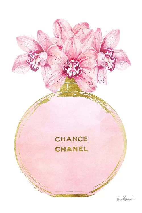 Perfume Round Solid In Gold, Pink, & Orchid