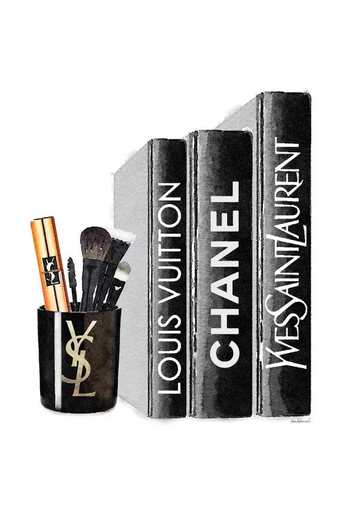 Books With YSL Candle Brushes