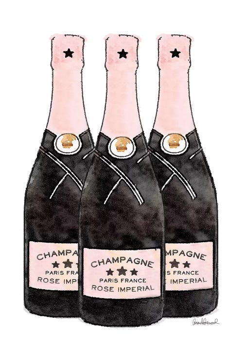 Champagne Pink Three Bottle