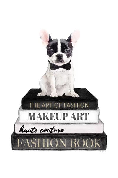 French Bulldogs: Books Of Fashion, Grey, B&W Frenchie by Amanda Greenwood