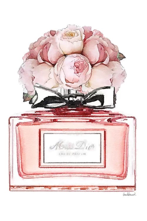 Short Perfume, Peach With Roses