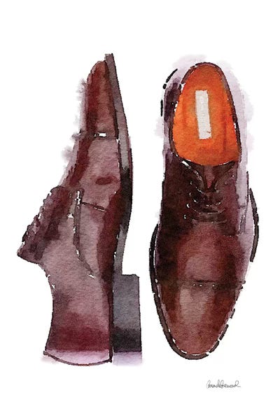 Amanda Greenwood: Men's Brown Shoes by Amanda Greenwood