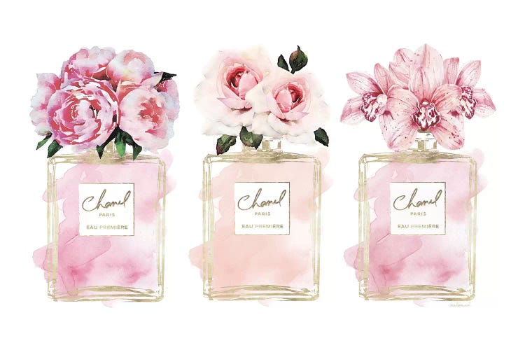 Perfume Trio In Champagne & Blush