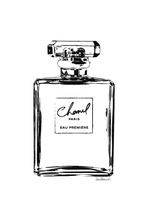 Black Perfume Outline