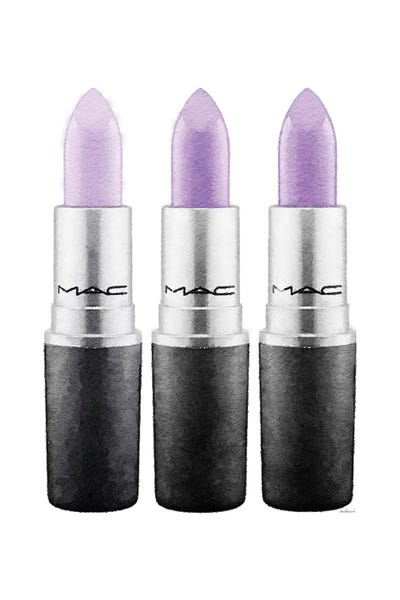 Amanda Greenwood: Lipstick III Lilac by Amanda Greenwood