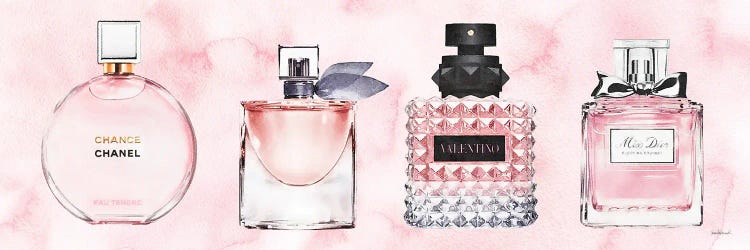 Perfume Collection Landscape With Background