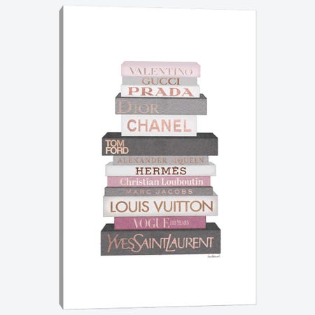 Stack of Books, Yes, I Speak French – High Fashion Home