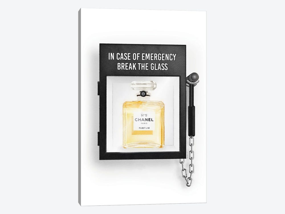 In Case Of Emergency, With Perfume by Amanda Greenwood 1-piece Canvas Artwork