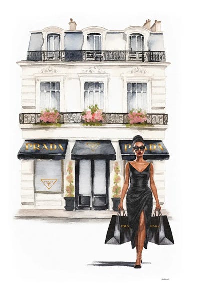 Amanda Greenwood: Shopping In Black by Amanda Greenwood