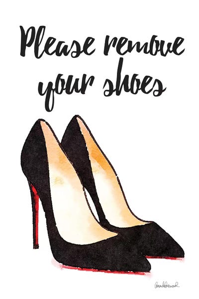 High Heels: Please Remove Your Shoes by Amanda Greenwood