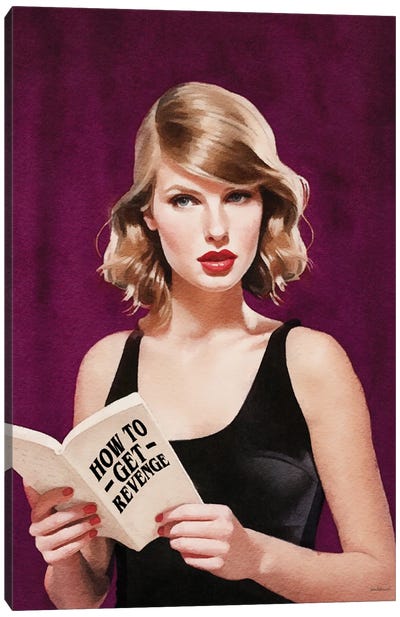 How To Get Revenge Canvas Art Print - Taylor Swift