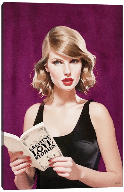 Greatest Love Stories Canvas Art Print - Taylor Swift