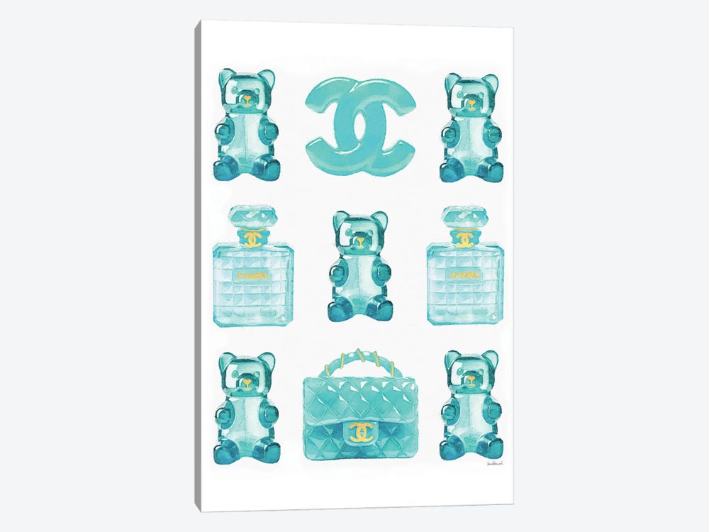 Gummy Sweets In Bright Mint by Amanda Greenwood 1-piece Art Print