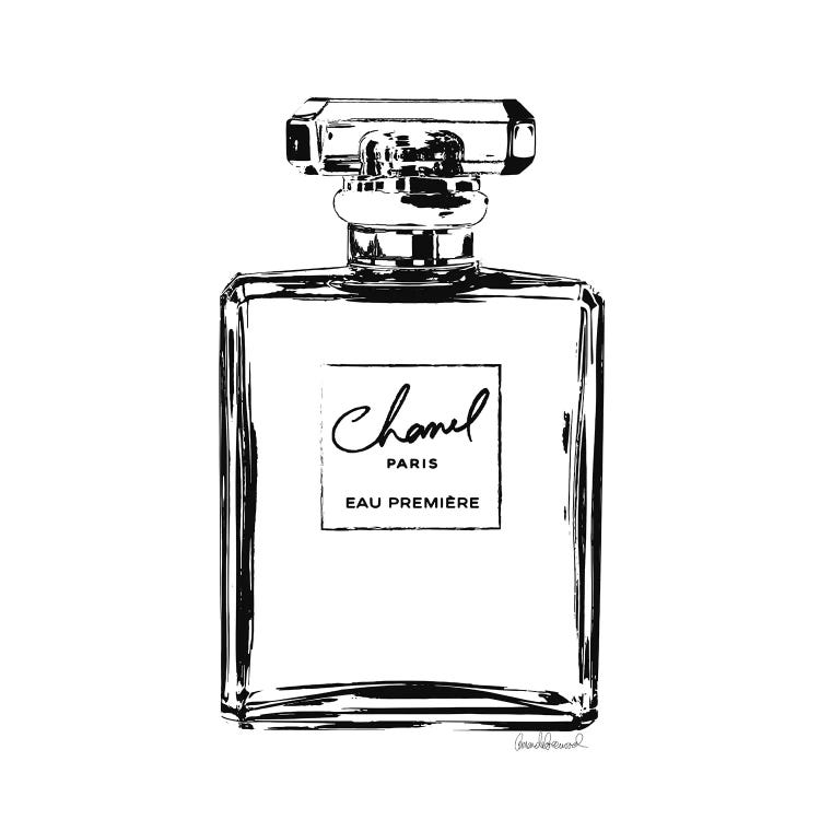 Black Perfume Bottle