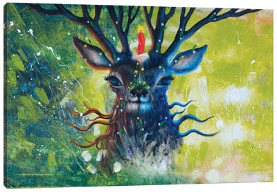 Forest Spirit Canvas Art Print - Mirta Groffman