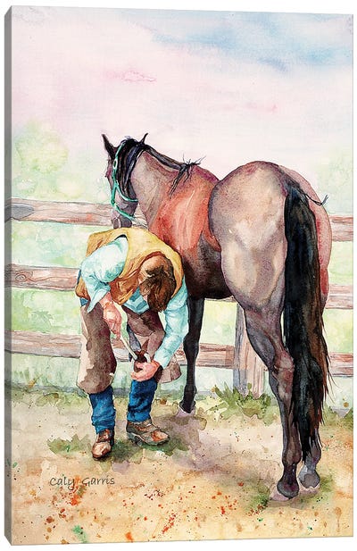 Smith Canvas Art Print - Cowboy & Cowgirl Art